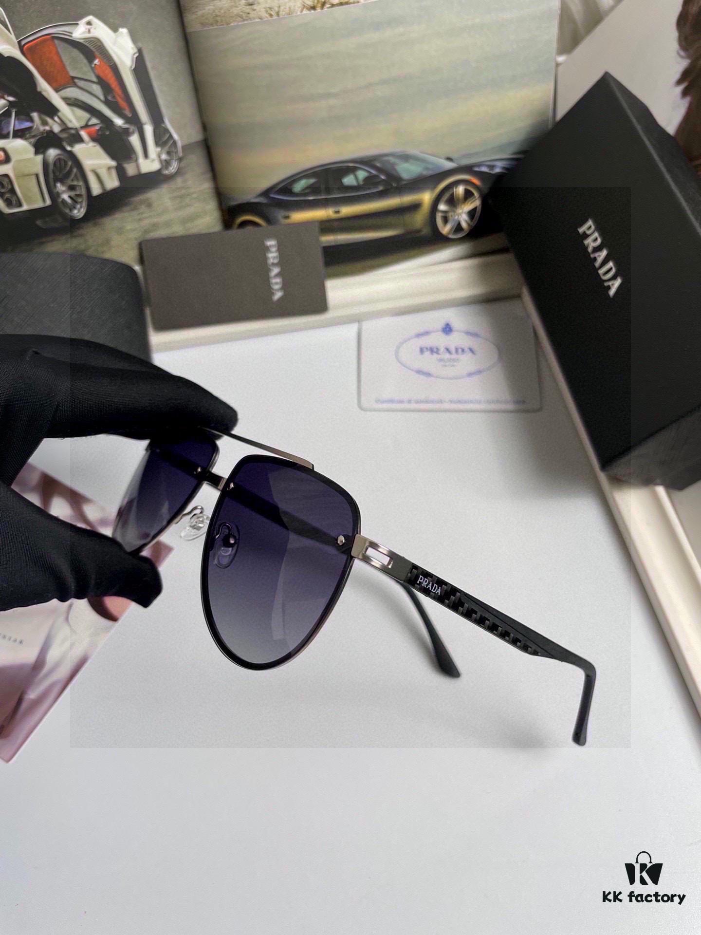 New Arrival High-Quality Unisex Prada-Style Sunglasses