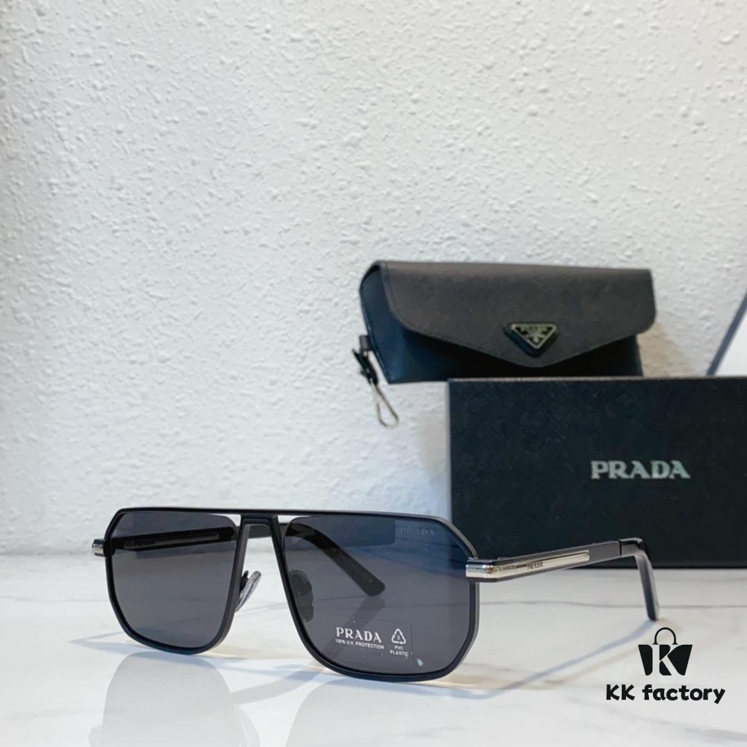6931fa6f3a89a121ed54b590 160 Prada PRA53S 59-17-145 High Definition UV Nylon Lens Sunglasses