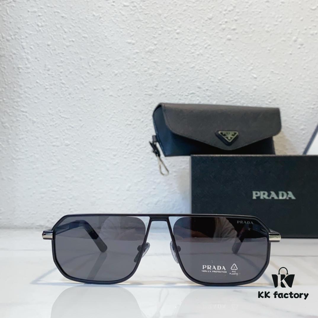 6931fa6f3a89a121ed54b591 160 Prada PRA53S 59-17-145 High Definition UV Nylon Lens Sunglasses