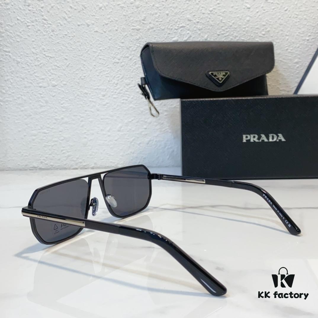 6931fa6f3a89a121ed54b592 160 Prada PRA53S 59-17-145 High Definition UV Nylon Lens Sunglasses