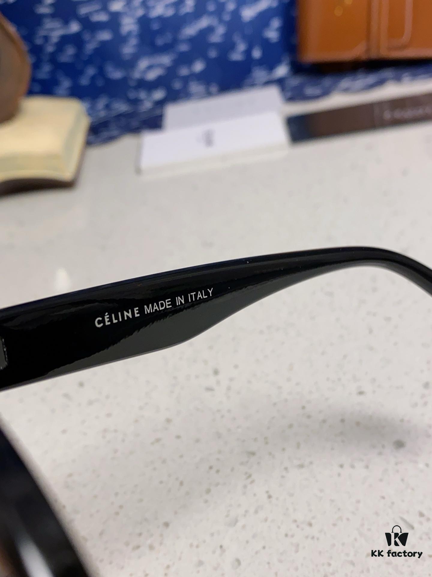 6931fa723a89a121ed54b5c1 Celine 2025 New Korean Style Fashion Sunglasses for Women, Square Frame with Arches Design, Slimming Effect for Round Faces, UV Protection Unisex Sunglasses