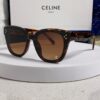 6931fa733a89a121ed54b5c6 Celine 2025 New Arrival Korean Style Fashion Sunglasses for Women, Avant-Garde Square Frame Inspired by Arc de Triomphe, Slimming Effect for Round Faces, UV Protection Unisex Sun Glasses