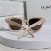 6931fa753a89a121ed54b5e6 Celine 2025 New Korean-Style Fashion Sunglasses for Women, Avant-Garde Square Frame Inspired by Arc de Triomphe, Slimming Look for Round Faces, Unisex UV-Protective Sun Glasses