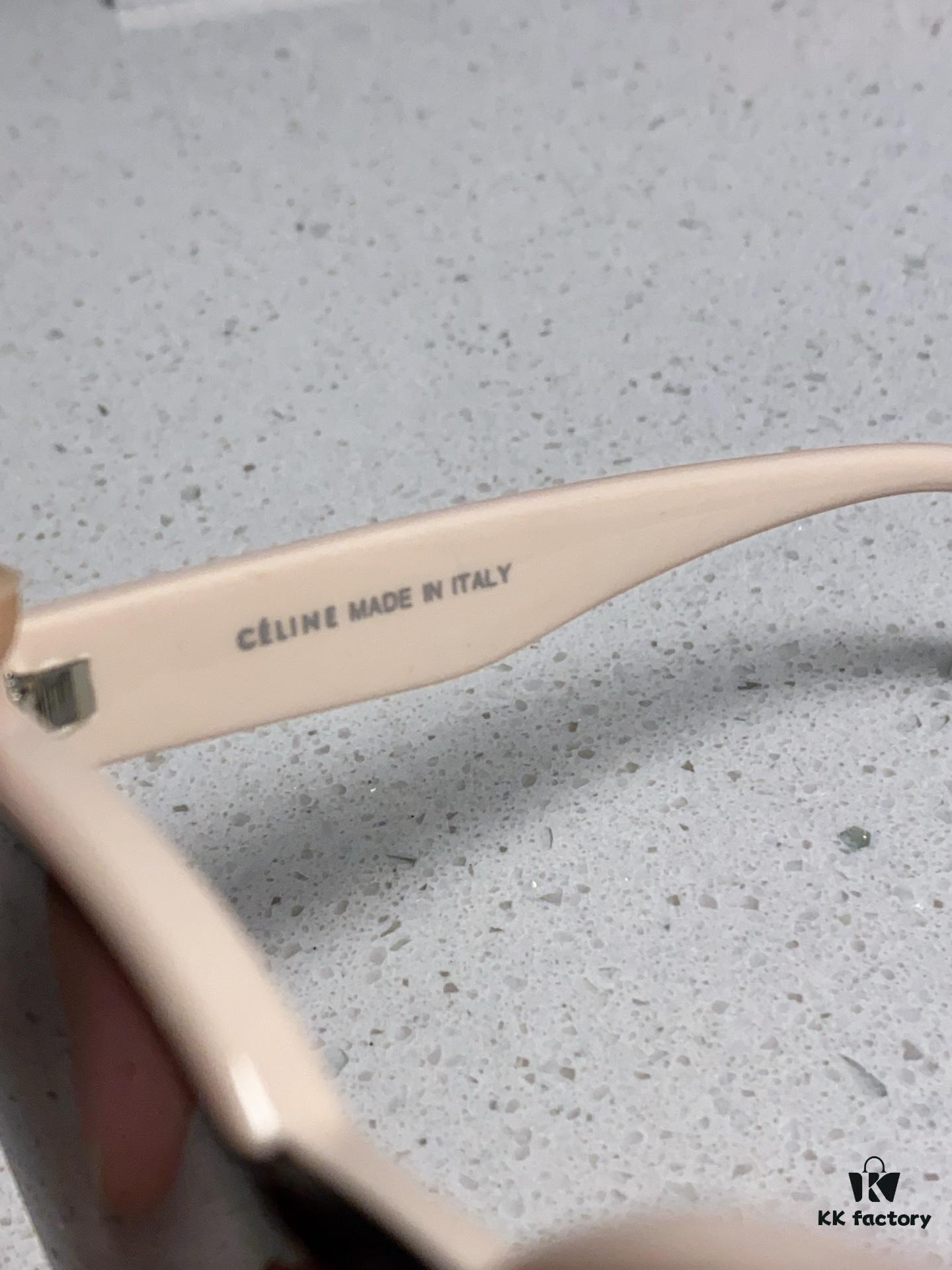 6931fa763a89a121ed54b5eb Celine 2025 New Korean-Style Fashion Sunglasses for Women, Avant-Garde Square Frame Inspired by Arc de Triomphe, Slimming Look for Round Faces, Unisex UV-Protective Sun Glasses