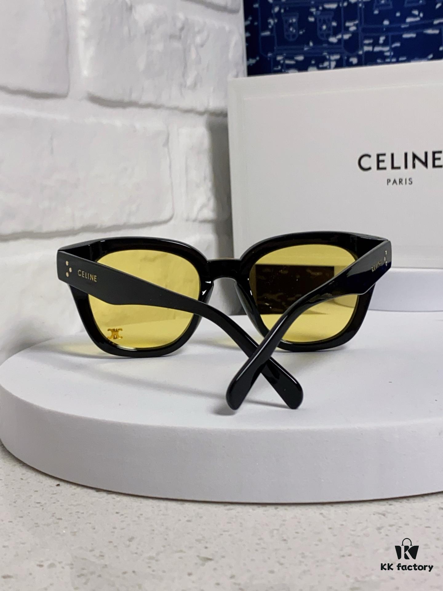 6931fa763a89a121ed54b5f0 Celine 2025 New Korean-style Fashion Sunglasses for Women, Avant-garde Square Frame Sunglasses Inspired by Arc de Triomphe, Slimming Look for Round Faces, UV-Protective Unisex Sun Glasses