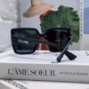 6931fa7a3a89a121ed54b627 Celine 2024 New Korean-Style Oversized Round Frame UV-Protective Sunglasses for Women, Stylish and Elegant Sun Protection Glasses
