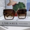 6931fa7b3a89a121ed54b630 Celine 2024 New Korean Style Oversized Round Frame UV Protection Sunglasses for Women, Stylish and Elegant Sun Glasses