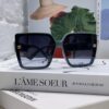 6931fa7c3a89a121ed54b63a Celine 2024 New Korean Style Oversized Round Frame UV Protection Sunglasses for Women, Stylish and Elegant Sun Glasses