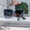 6931fa7c3a89a121ed54b63b Celine 2024 New Korean Style Oversized Round Frame UV Protection Sunglasses for Women, Stylish and Elegant Sun Glasses