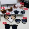 6931fa803a89a121ed54b67c CELINE Red Book Popular Metal-Decorated Logo Simple Frame Sunglasses 6 Colors