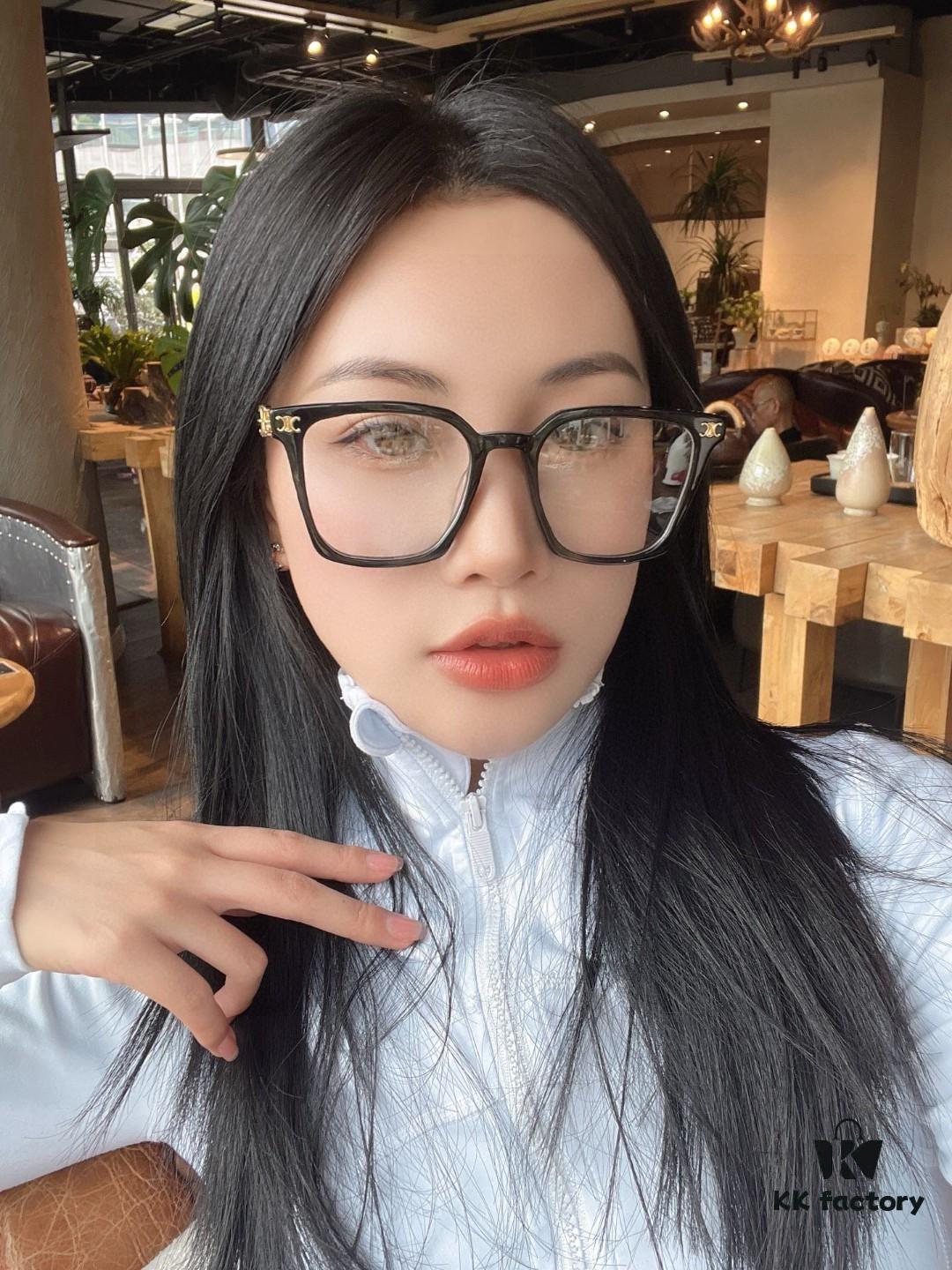 6931fa813a89a121ed54b687 CELINE Red Book Popular Metal Logo Decorated Simple Frame Sunglasses, 6 Colors Available