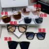 6931fa823a89a121ed54b691 CELINE Red Book Popular Metal Logo Decorated Simple Frame Sunglasses, 6 Colors Available