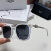 6931fa823a89a121ed54b698 CELINE Red Book Popular Metal-Decorated Logo Simple Frame Sunglasses 6 Colors