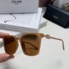 6931fa833a89a121ed54b6a2 CELINE Red Book Popular Metal-Decorated Logo Simple Frame Sunglasses 6 Colors