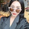 6931fa833a89a121ed54b6a7 CELINE Red Book Popular Metal-Decorated Logo Simple Frame Sunglasses 6 Colors