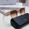 6931fa843a89a121ed54b6af CELINE Red Book Popular Metal-Decorated Logo Simple Frame Sunglasses 6 Colors