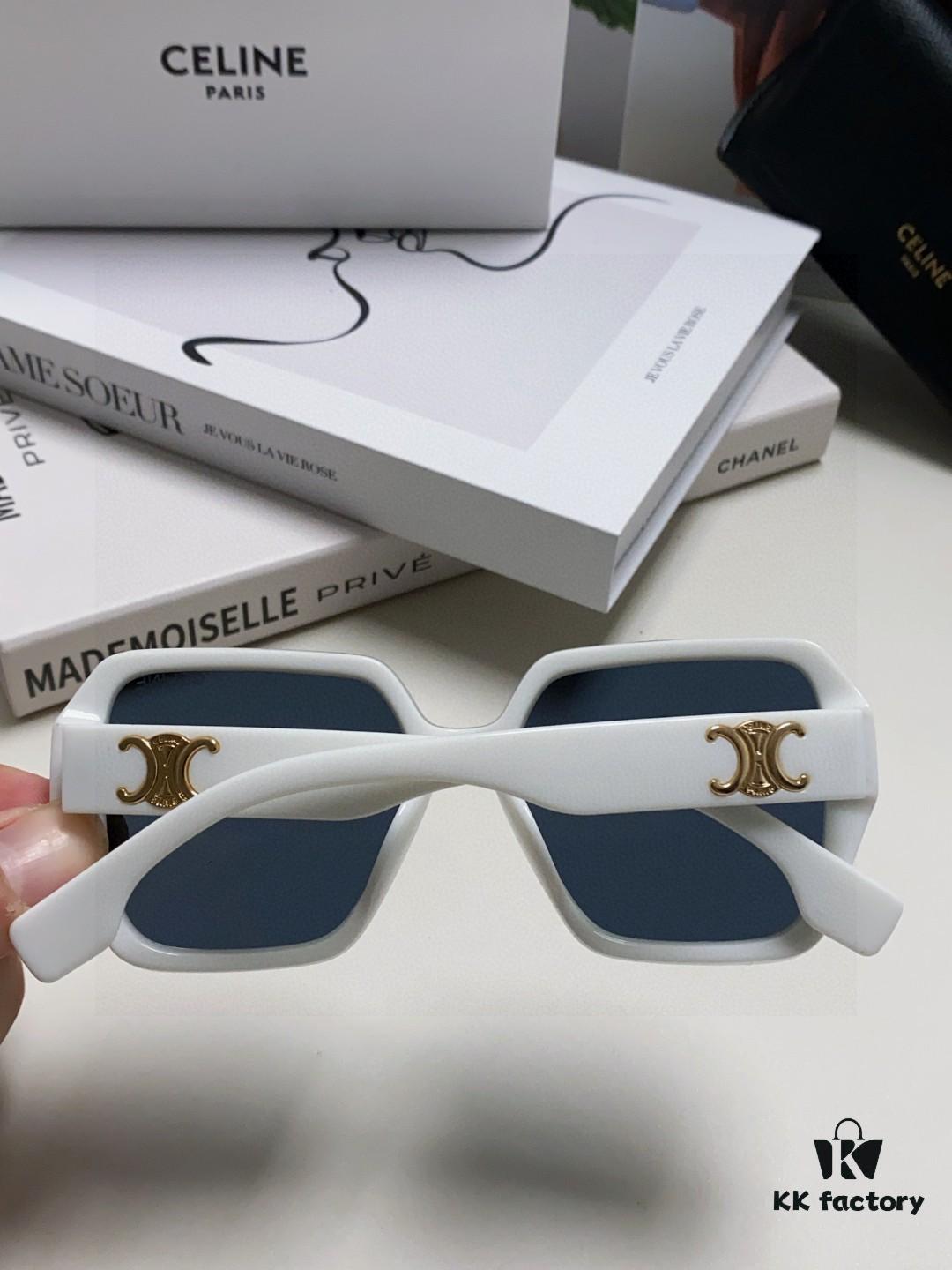 6931fa8e3a89a121ed54b734 Celine 2025 New Arrival European and American Style Square Oversized Arch-Frame Sunglasses for Women, UV Protection Sun Glasses for Outdoor Wear