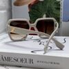 6931fa8e3a89a121ed54b73c Celine 2025 New Arrival European and American Style Oversized Square Aviator Sunglasses for Women, UV Protection Sun Glasses for Large Faces, Fashion Outdoor Shades