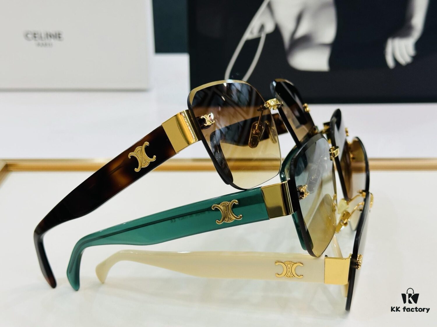 6931fa923a89a121ed54b76f CELINE CL8031 Size: 59×13-146 Classic Best-Selling Unisex Sunglasses with Excellent Luster and Premium Craftsmanship