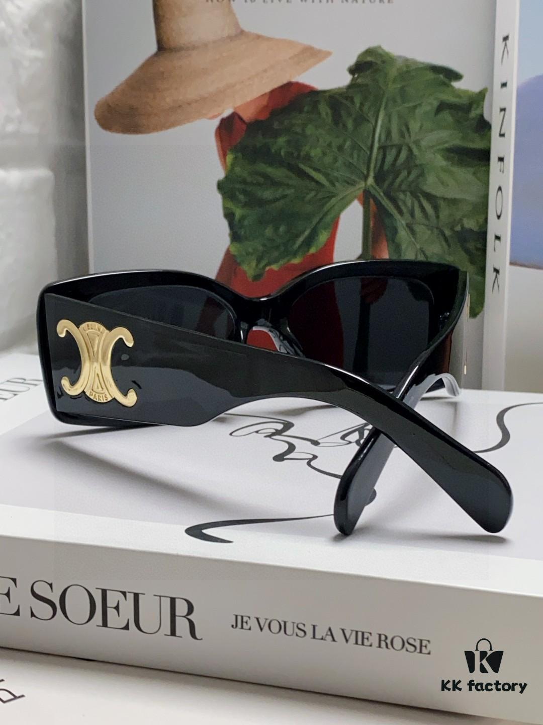 6931fa983a89a121ed54b7b3 CELINE 2025 New Arrival Runway Official Same Style as Yang Mi, Versatile Oversized Square Archetype Sunglasses for Women