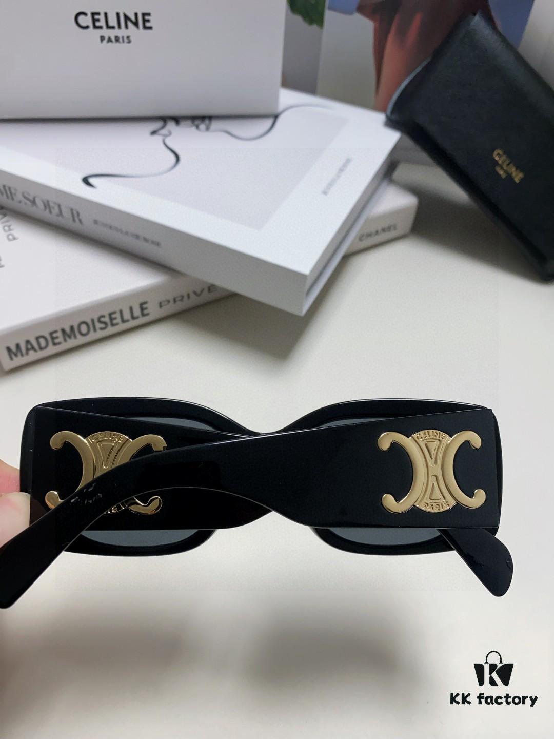 6931fa983a89a121ed54b7b5 CELINE 2025 New Arrival Runway Official Same Style as Yang Mi, Versatile Oversized Square Archetype Sunglasses for Women