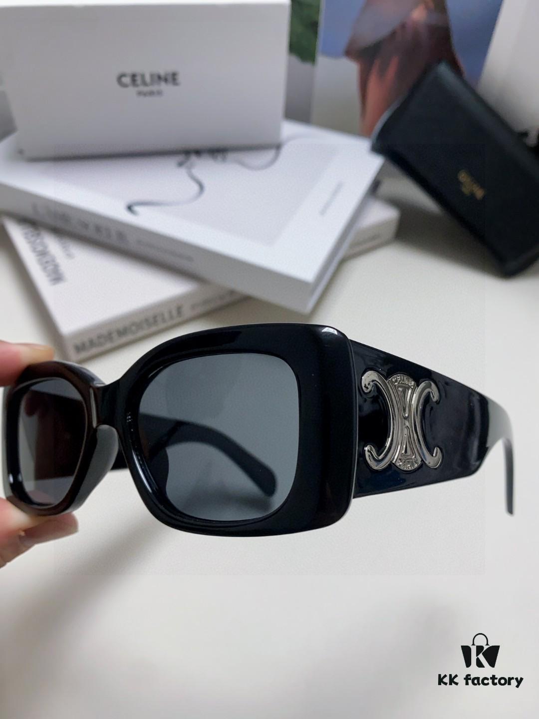 6931fa993a89a121ed54b7c1 CELINE 2025 New Arrival Runway Official Same Style as Yang Mi, Versatile Oversized Square Arch Rectangular Sunglasses for Women