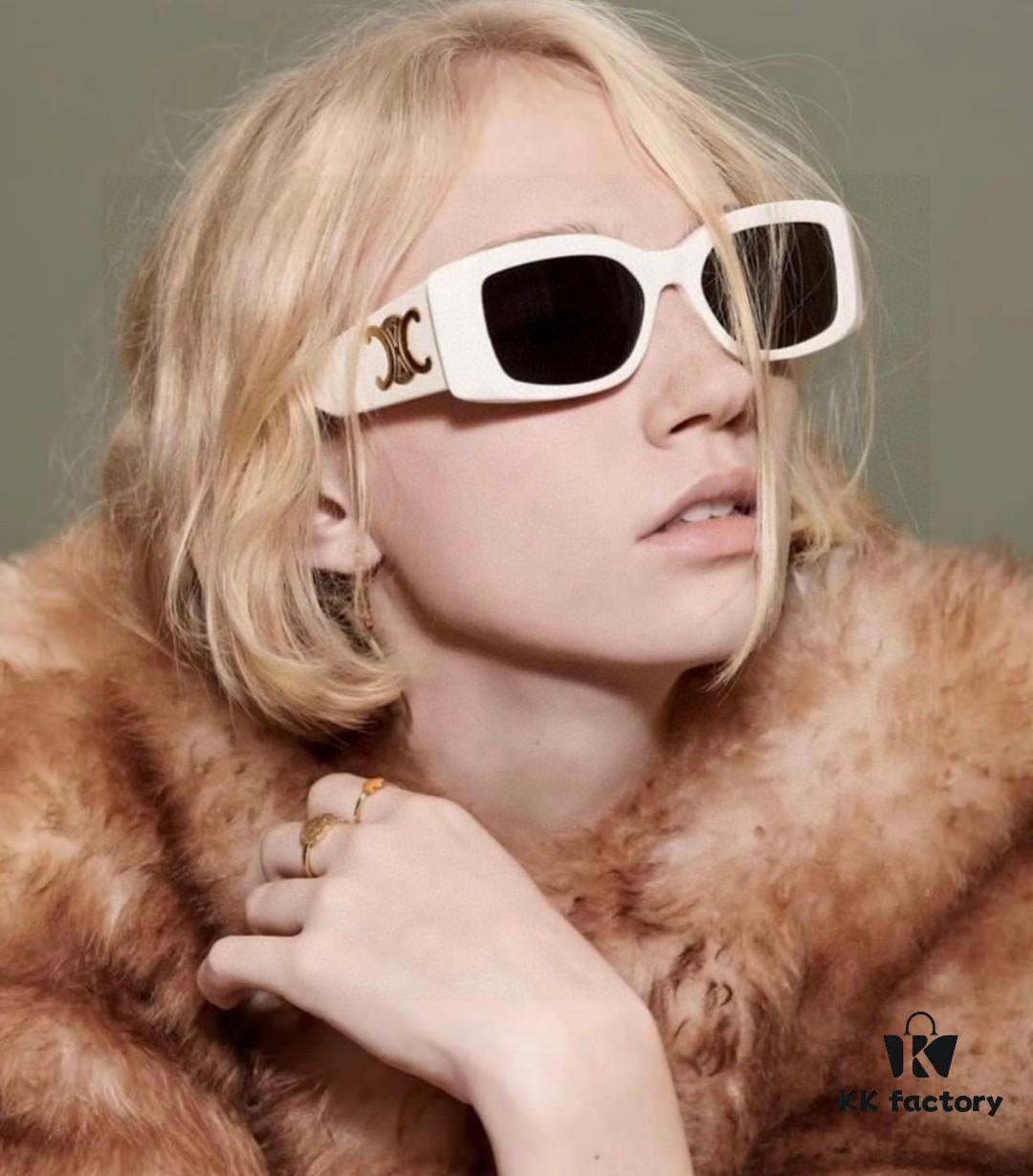 6931fa9a3a89a121ed54b7cf CELINE 2025 New Runway Official Same Style as Yang Mi, Versatile Oversized Square Archetype Sunglasses