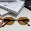 6931fa9c3a89a121ed54b7e9 Lisa's Same Style - Celine Retro Round Frame Sunglasses, 'Selin's Ultraman' Design, Iconic Arches Always Popular, Hard to Get