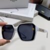 6931fa9e3a89a121ed54b80b CELINE Red Book Popular Metal-Decorated Logo Simple Frame Sunglasses