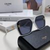 6931fa9e3a89a121ed54b80d CELINE Red Book Popular Metal-Decorated Logo Simple Frame Sunglasses