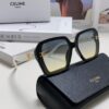 6931fa9f3a89a121ed54b817 CELINE Red Book Popular Metal-Decorated Logo Simple Frame Sunglasses