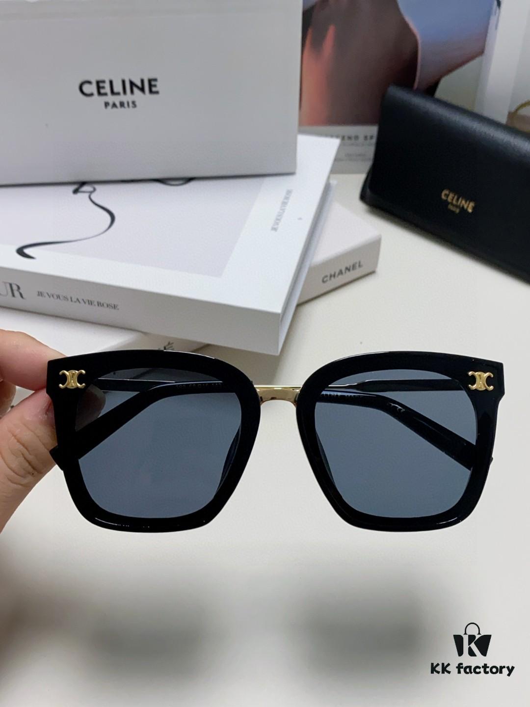 6931faa03a89a121ed54b828 Celine Women's UV Protection Sunglasses, Anti-Glare Fashion Shades for Driving and Streetwear, Slimming Instagram Trendy Eyewear, Popular on Xiaohongshu