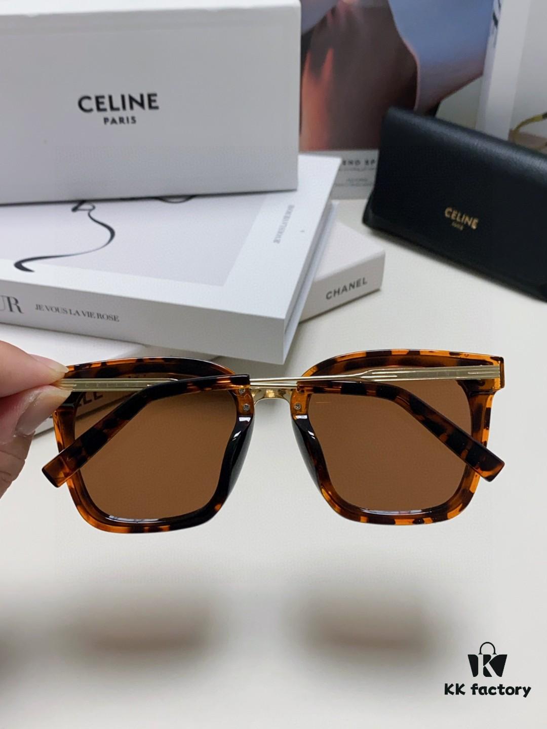 6931faa13a89a121ed54b834 Celine Women's UV-Protective Sunglasses, Anti-Glare Fashion Eyewear for Driving and Streetwear, Slimming Design, Instagram and Xiaohongshu Trendy Style