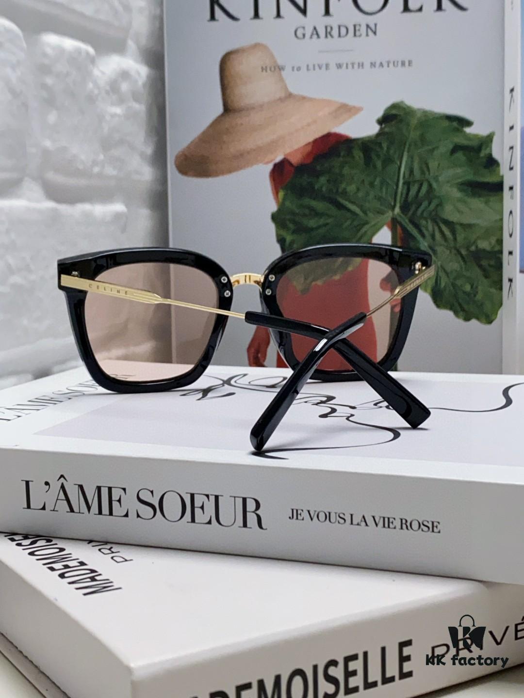 6931faa23a89a121ed54b83d Celine Women's UV Protection Sunglasses, Anti-Glare Fashion Shades for Driving and Street Photography, Slimming Ins Style Sun Glasses, Popular on Xiaohongshu