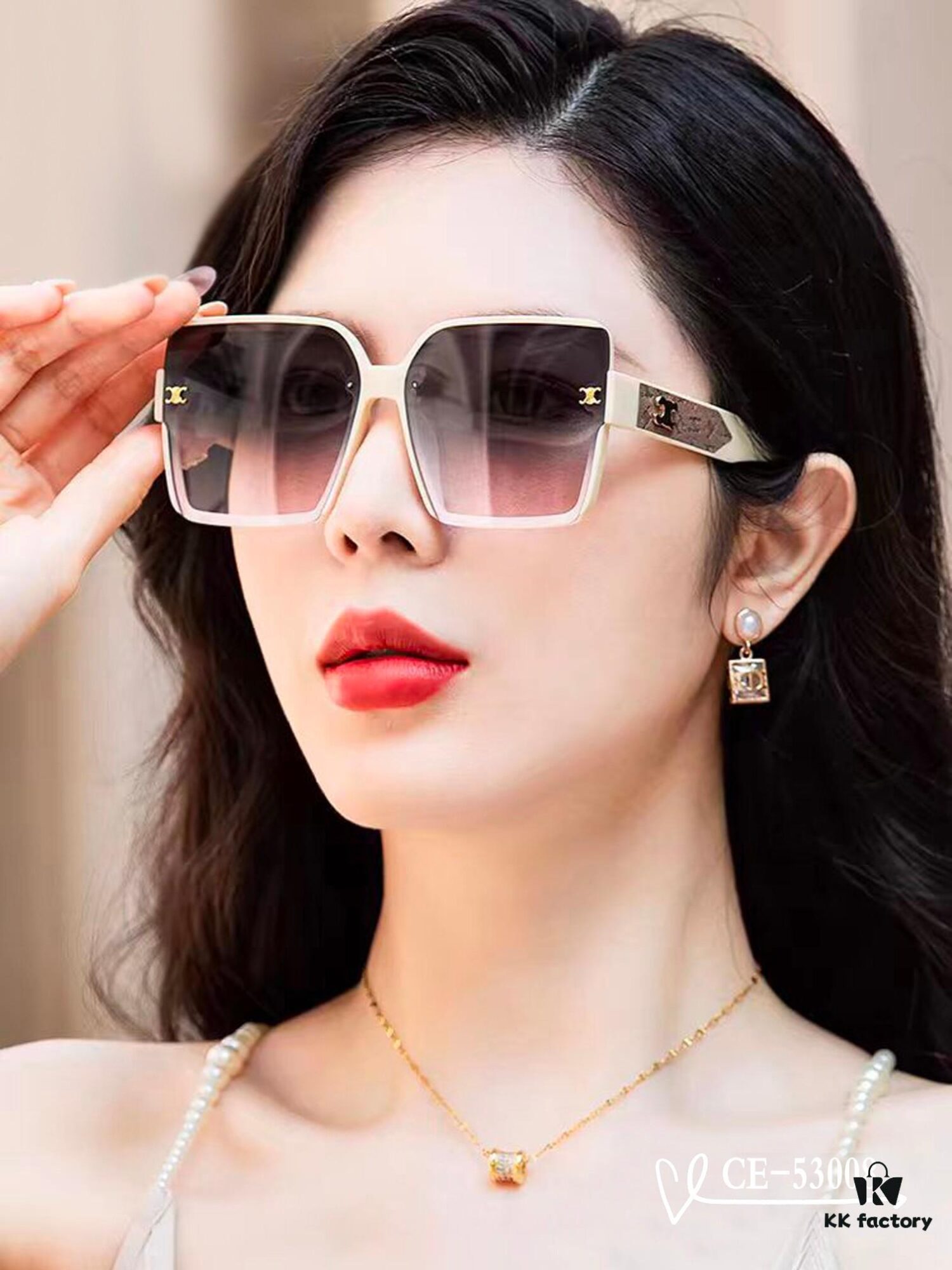 6931faa63a89a121ed54b87c CELINE France TR90 Lightweight Sunglasses with Polarized Lenses, Stylish and Comfortable Unisex Eyewear for Travel and Driving