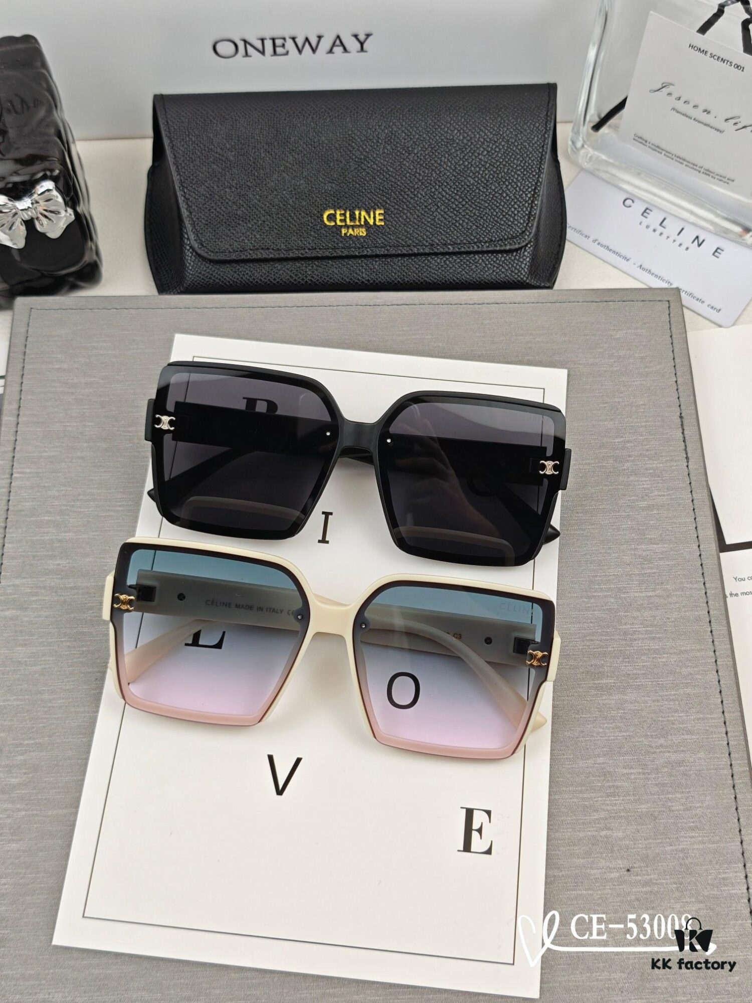 6931faa63a89a121ed54b87d CELINE France TR90 Lightweight Sunglasses with Polarized Lenses, Stylish and Comfortable Unisex Eyewear for Travel and Driving
