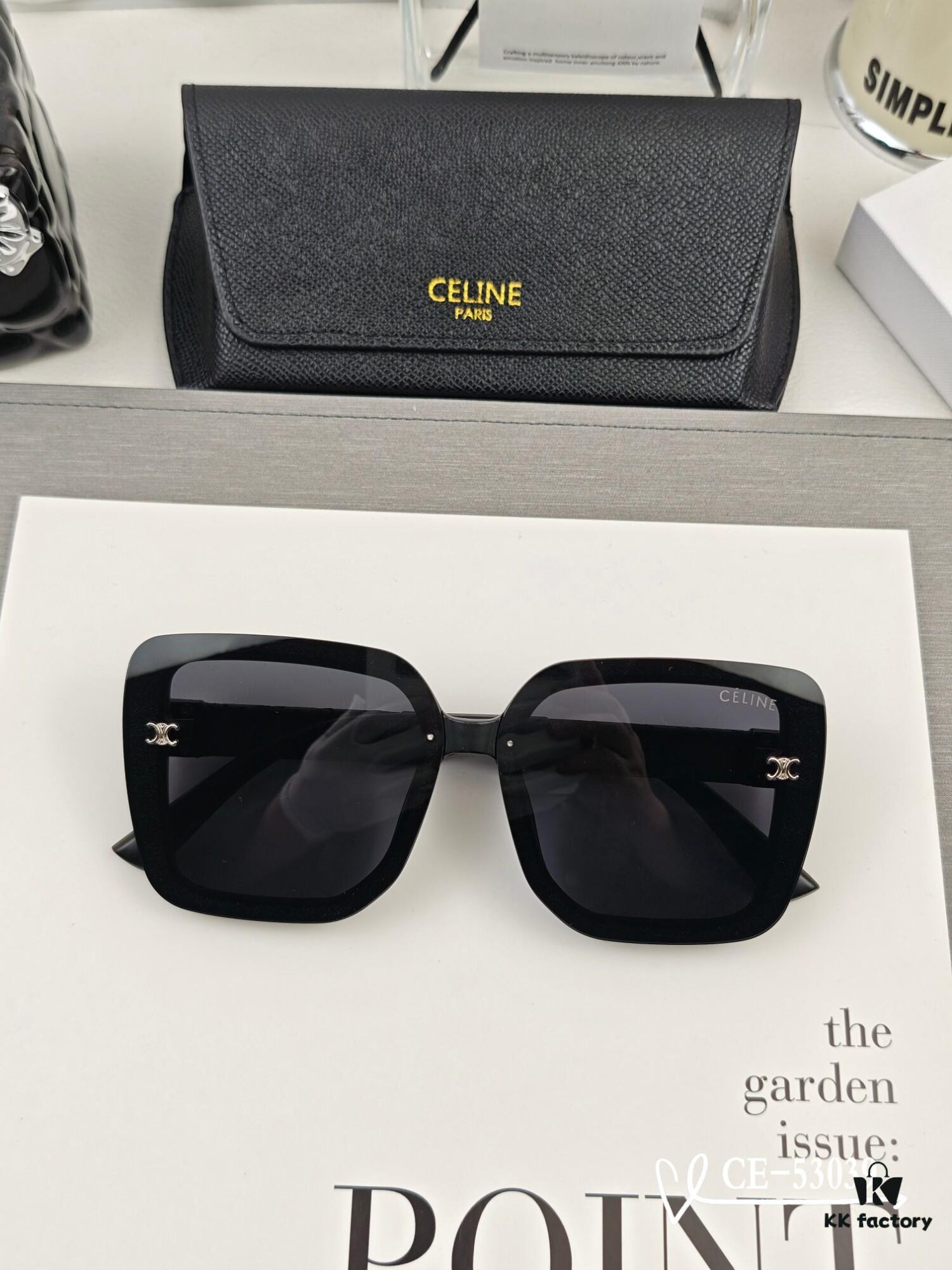 6931faaf3a89a121ed54b892 CELINE France TR90 Lightweight Sunglasses with Polarized Lenses, Model 53039