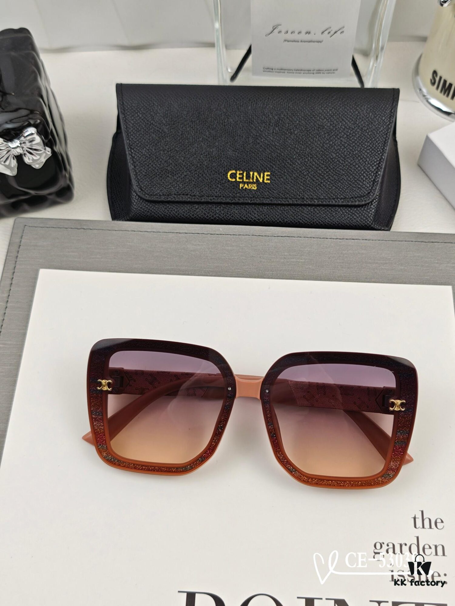 6931faaf3a89a121ed54b893 CELINE France TR90 Lightweight Sunglasses with Polarized Lenses, Model 53039