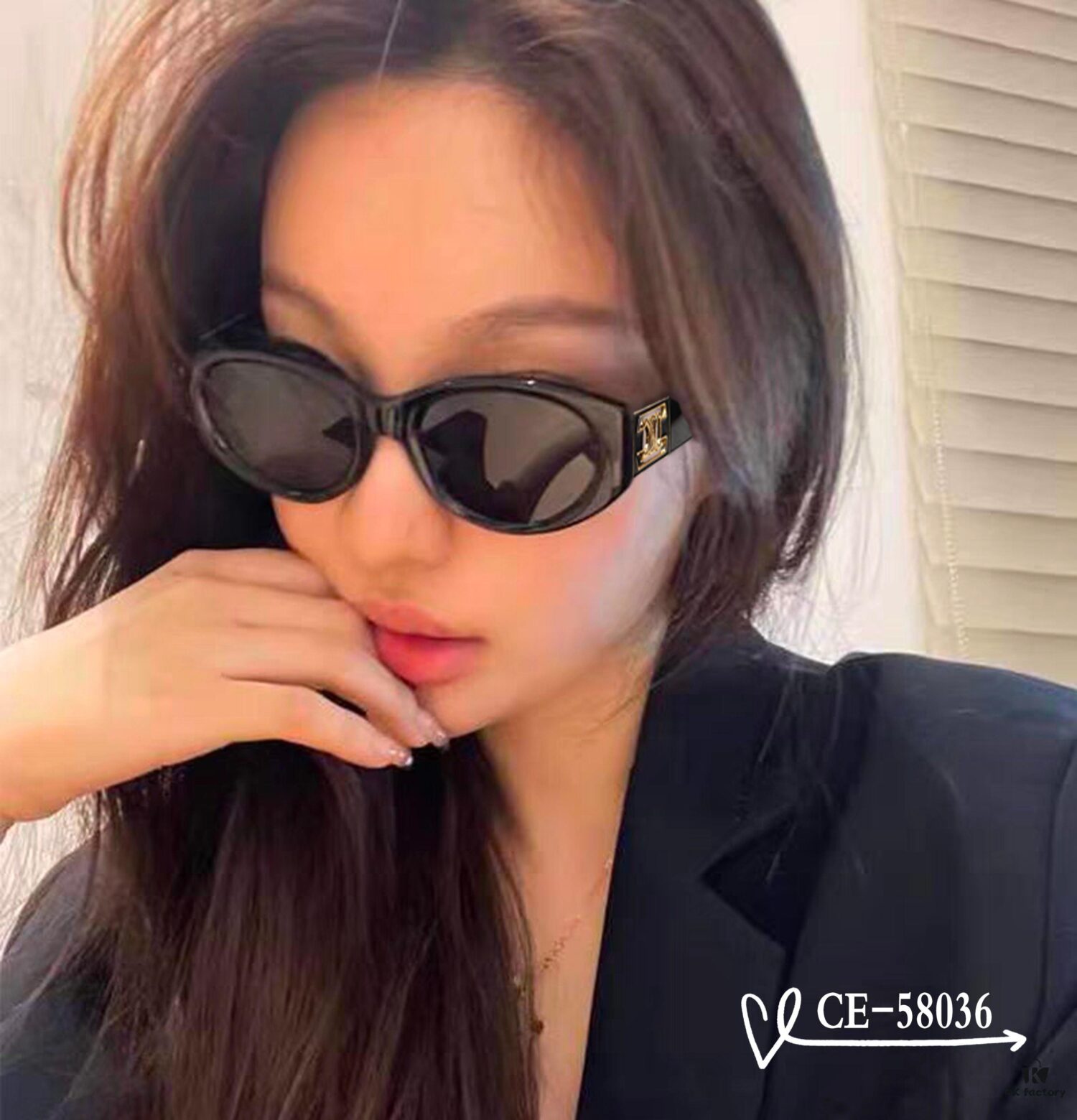 6931faaf3a89a121ed54b896 CELINE France TR90 Lightweight Sunglasses with Polarized Lenses, Model 58036