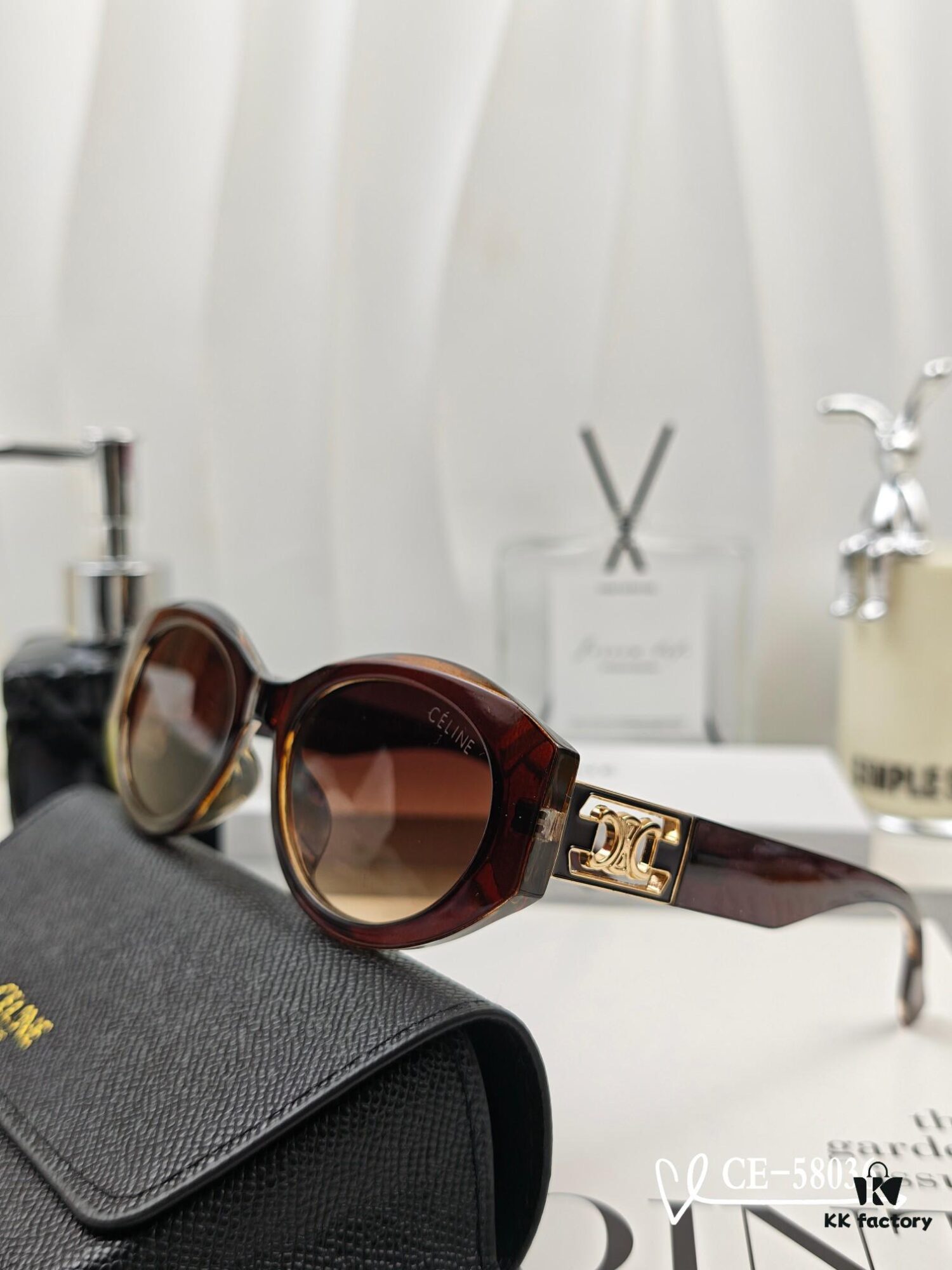 6931faaf3a89a121ed54b89a CELINE France TR90 Lightweight Sunglasses with Polarized Lenses, Model 58036