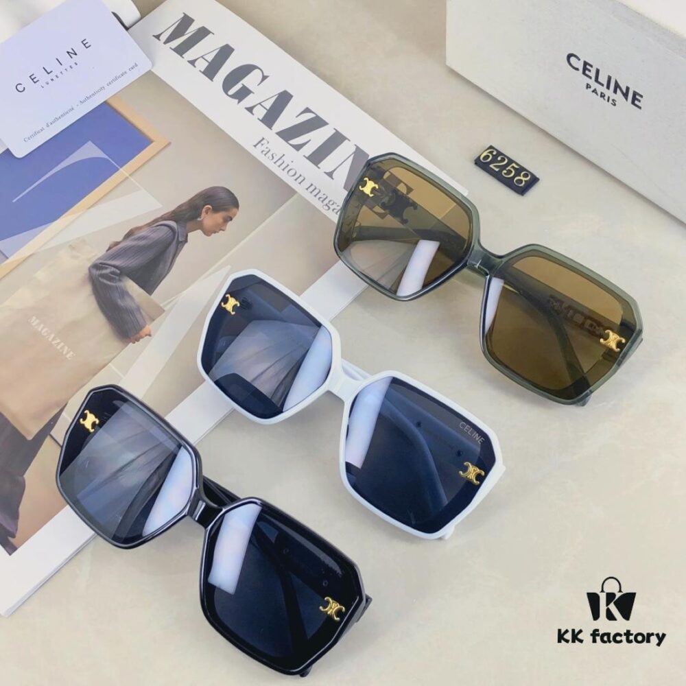 6931fabb3a89a121ed54b8f9 Celine-Inspired Stylish Square Sunglasses, Vintage Retro Oversized Sun Glasses for Women, Fashionable and Slimming, Suitable for Oval and Square Faces, Perfect for Vacation Photos and European-American Fashion Looks