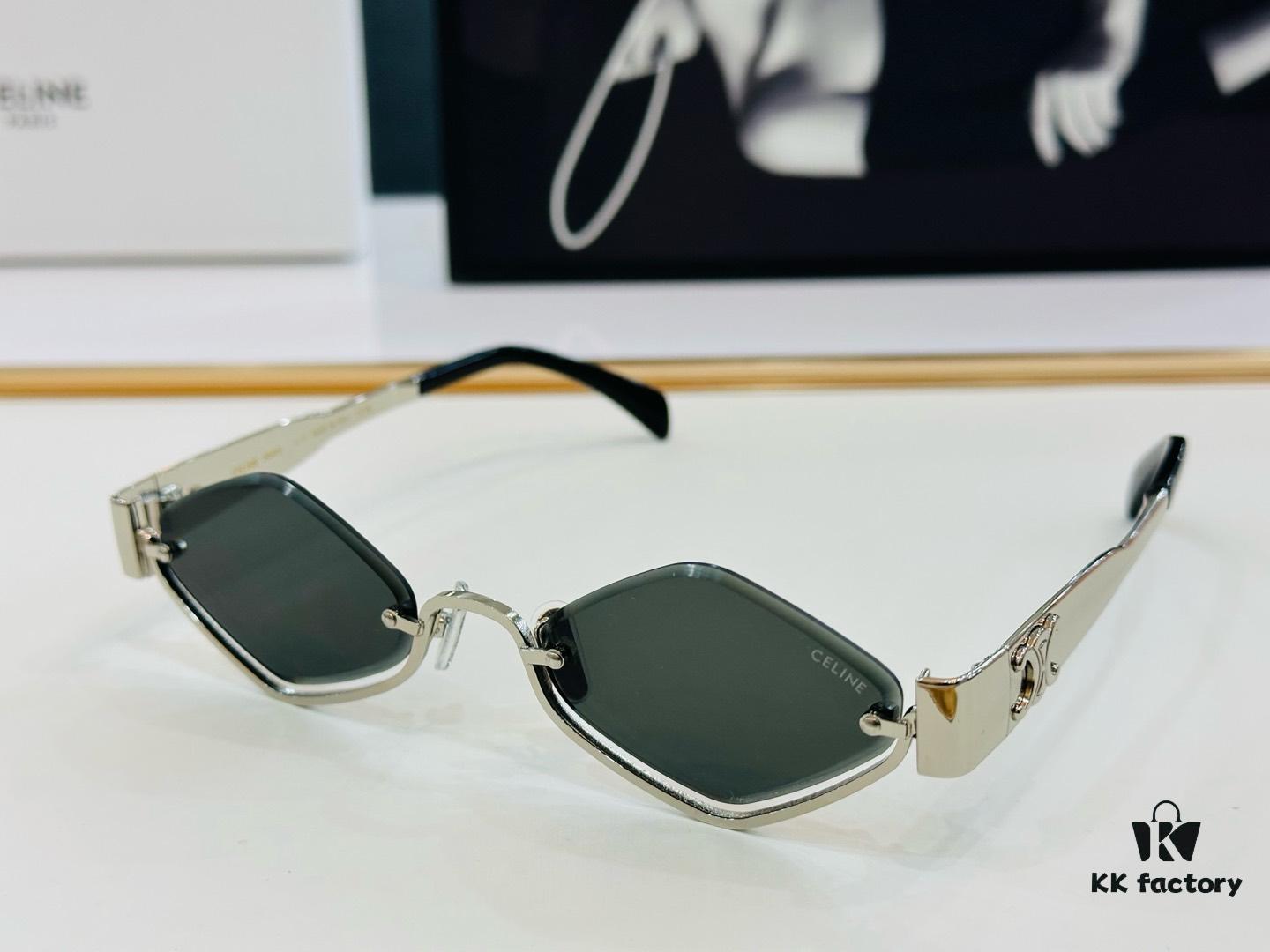 CELINE CL42117U Size: 53□14-145, Consistently Popular Style, European and American Fashion, Excellent Gloss, Strong Texture, Superior Craftsmanship, Sunglasses