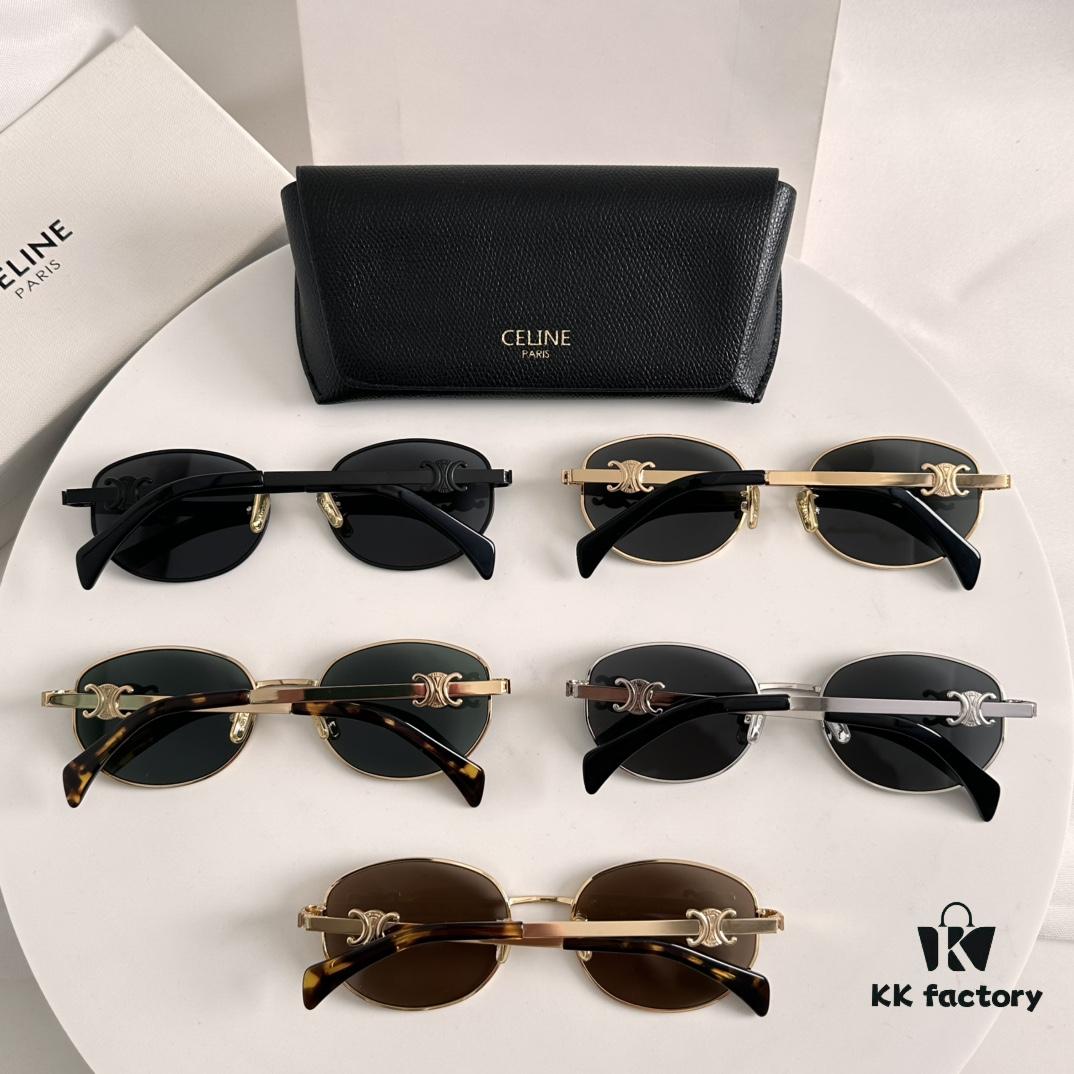 6931fabd3a89a121ed54b91a Minimalist Triumph Arch Frame ‼️ Subtle Luxury, Brand Not Prominent ✈️ Celine* CL40069U SIZE: 57-21-140 ✔️ Eyeglasses Sunglasses