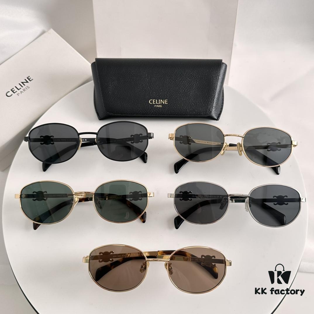 6931fabd3a89a121ed54b91b Minimalist Triumph Arch Frame ‼️ Subtle Luxury, Brand Not Prominent ✈️ Celine* CL40069U SIZE: 57-21-140 ✔️ Eyeglasses Sunglasses