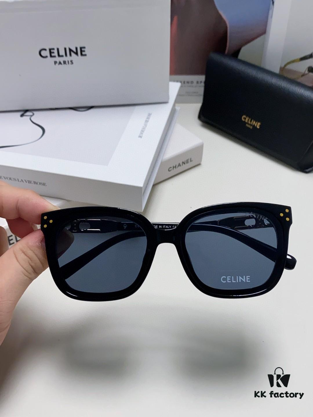 Celine 2024 New Fashion Retro Arc de Triomphe Sunglasses, Classic Unisex Sun Glasses for Outdoor Driving and UV Protection