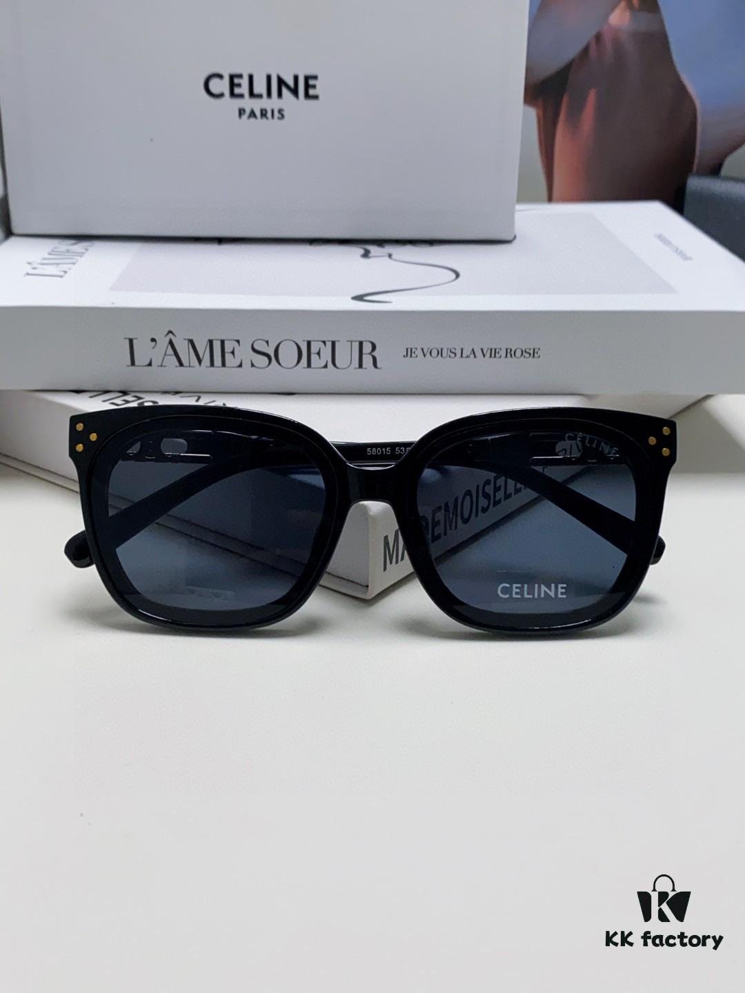 Celine 2024 New Fashion Retro Arc de Triomphe Sunglasses, Classic Unisex Sun Glasses for Outdoor Driving and UV Protection