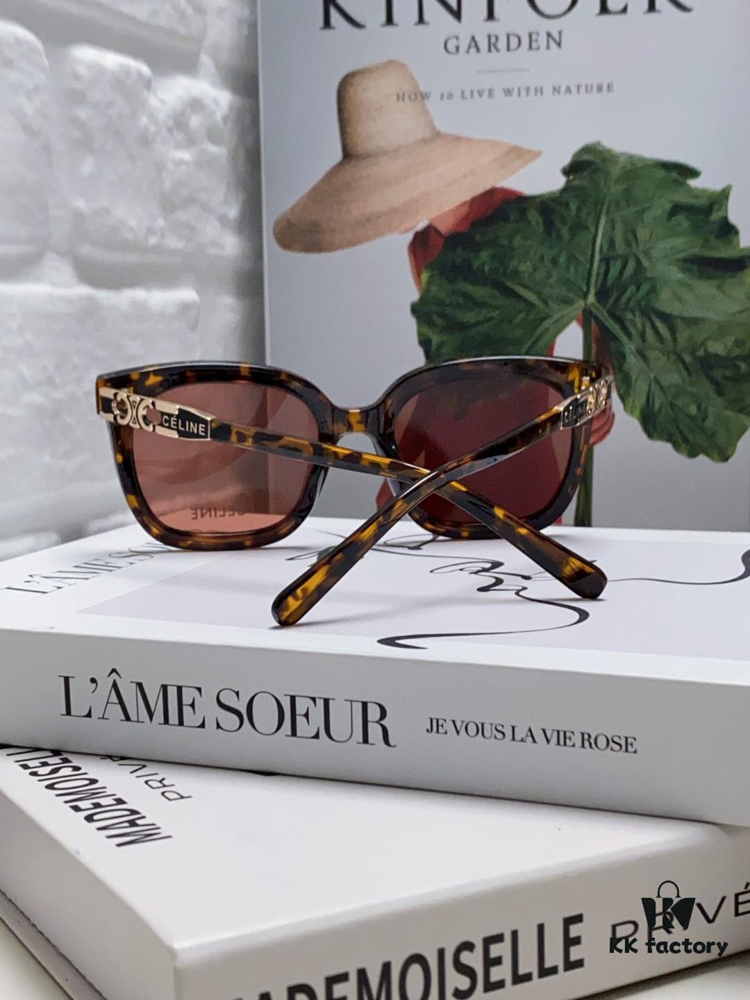 6931facd3a89a121ed54b95e Celine 2024 New Fashion Retro Arc de Triomphe Sunglasses, Classic Unisex Sun Glasses for Outdoor Driving and UV Protection
