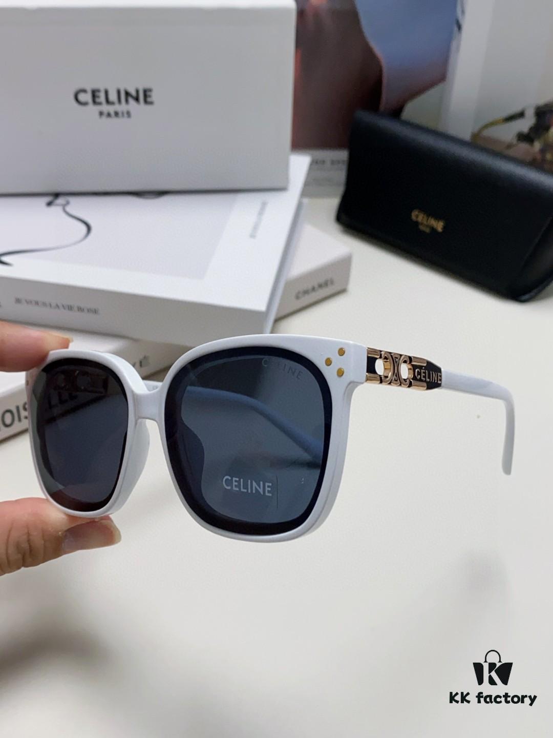 6931facd3a89a121ed54b96b Celine 2024 New Fashion Retro Triumph Arch Sunglasses, Classic Unisex Sun Glasses for Outdoor Driving and UV Protection