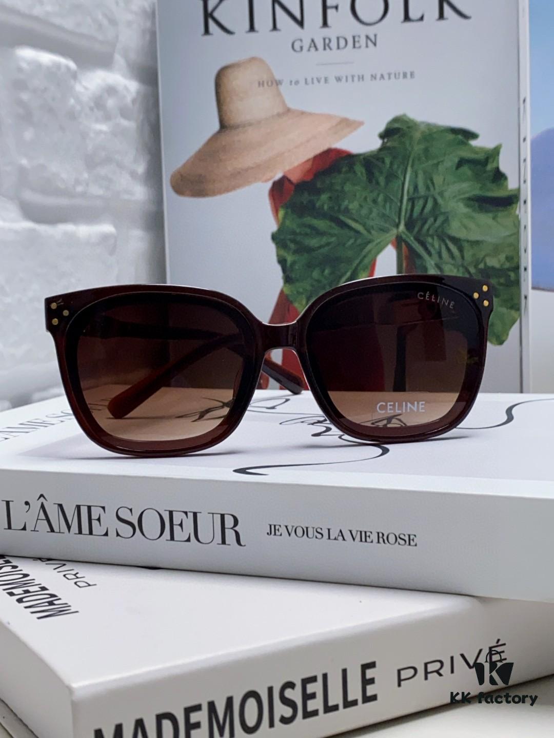 6931facf3a89a121ed54b97b Celine 2024 New Fashion Retro Arc de Triomphe Sunglasses, Classic Unisex Sun Glasses for Outdoor and Driving