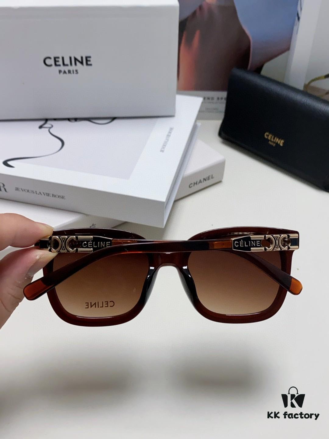 6931facf3a89a121ed54b97e Celine 2024 New Fashion Retro Arc de Triomphe Sunglasses, Classic Unisex Sun Glasses for Outdoor and Driving